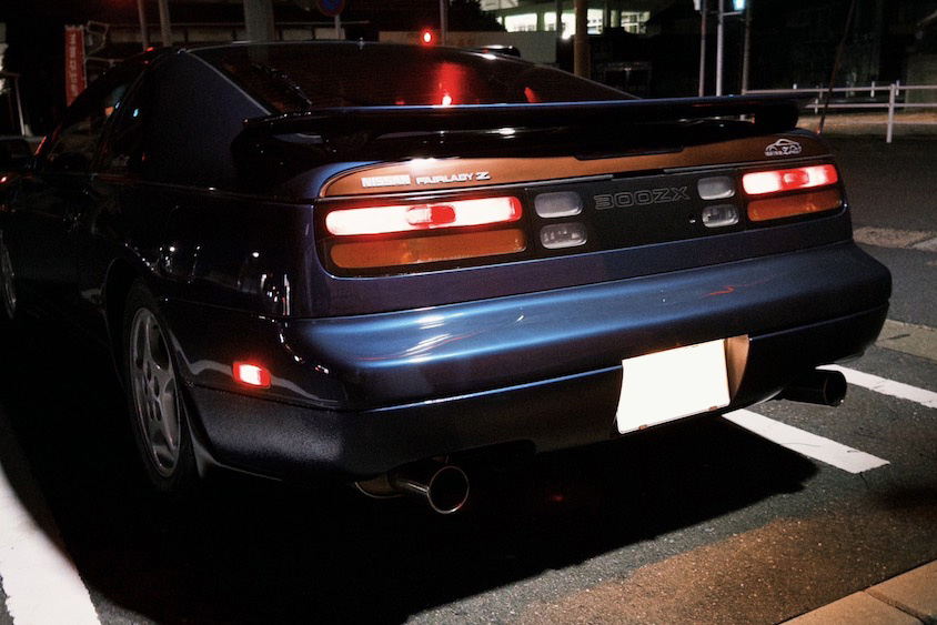 日産フェアレディZのサイドマーカー