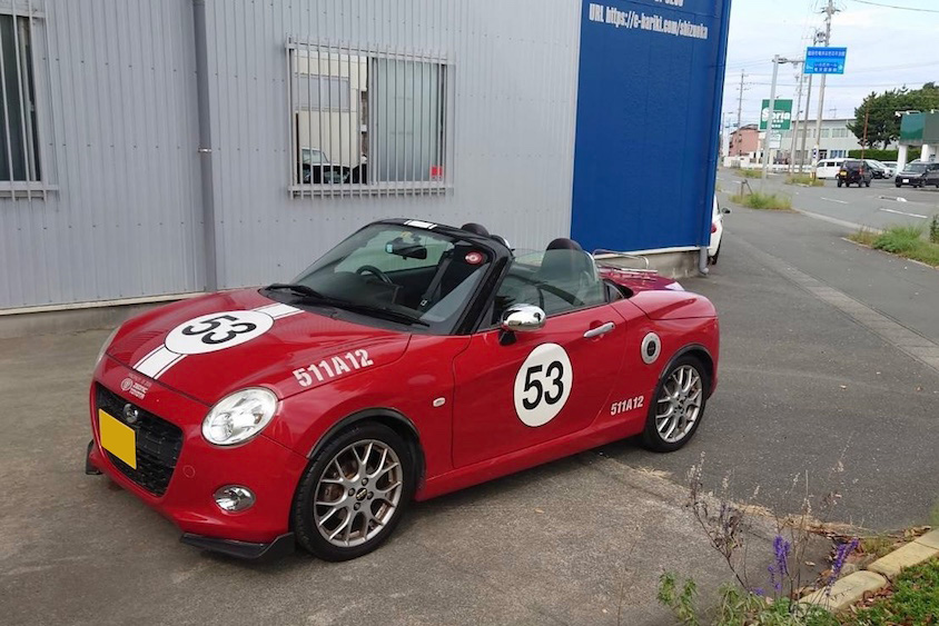 ダイハツコペンセロ＠車庫前