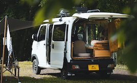 小さなクルマで、豊かなバンライフを。ピクシスバンと行く全国津々浦々