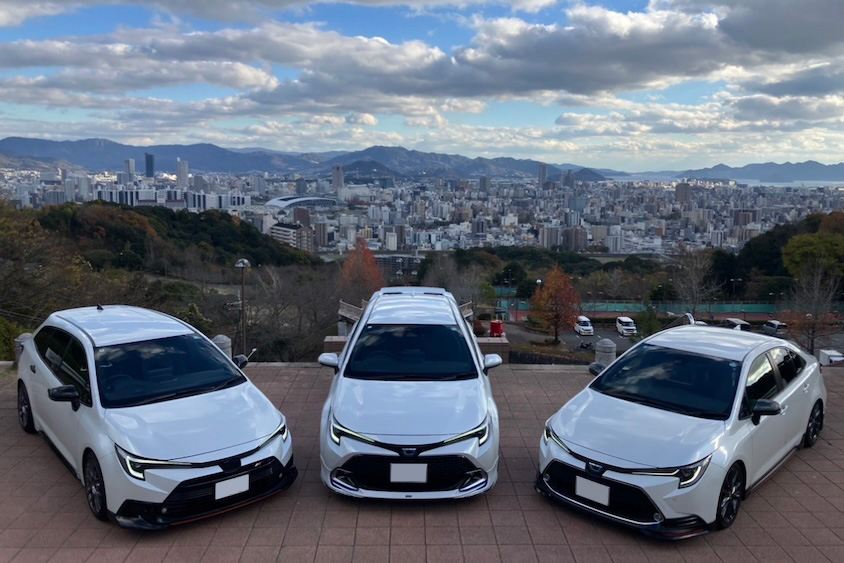 トヨタカローラスポーツ＠竜王公園