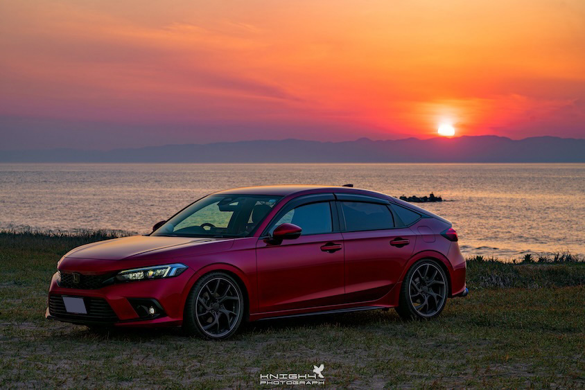 ホンダシビックと落日