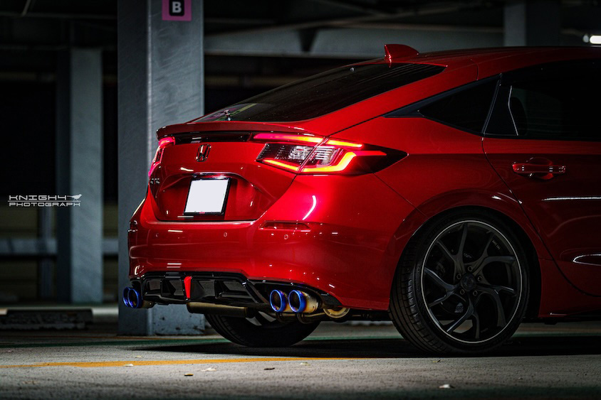 ホンダシビックリヤビュー