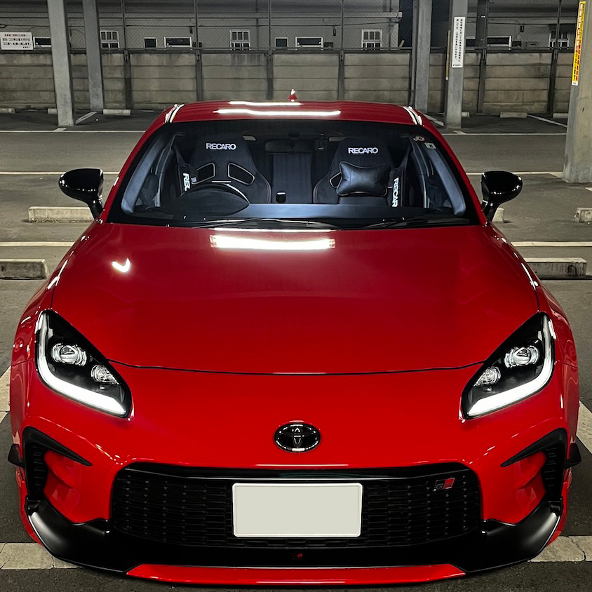 トヨタGR86フロント