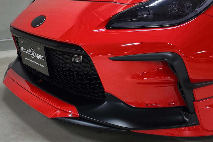 トヨタGR86フロントディフューザー