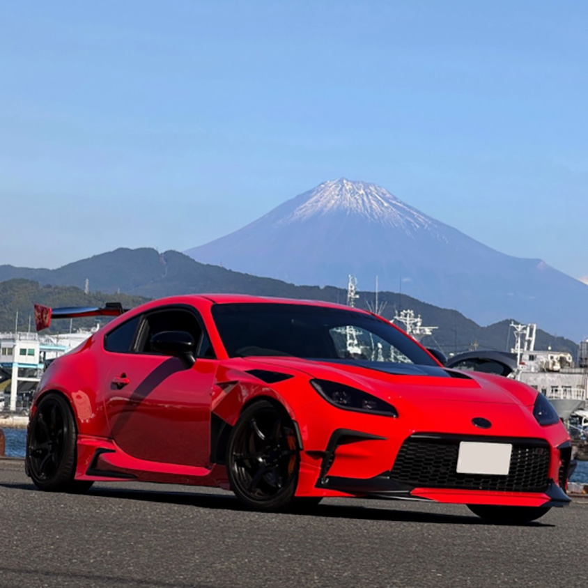 富士山とトヨタGR86