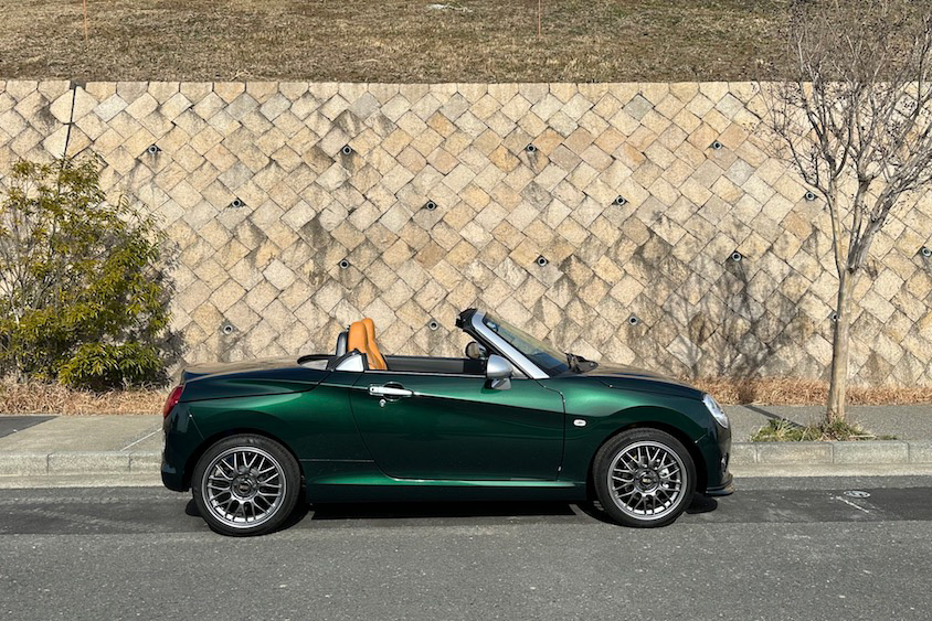 ダイハツコペンサイドビュー