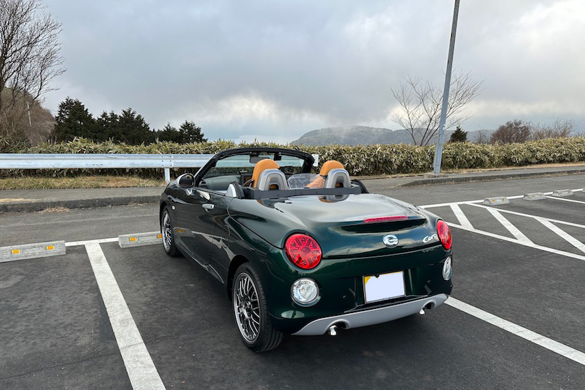 ダイハツコペン@高原駐車場