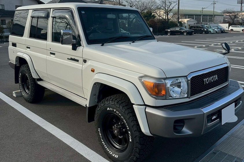 トヨタランドクルーザー76フロント3：7