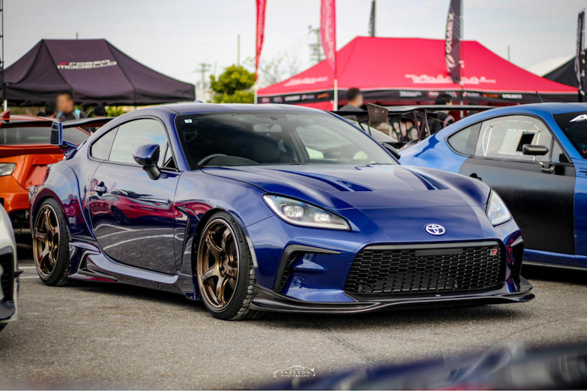トヨタGR86＠イベント会場ライトビュー