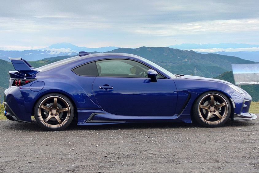 トヨタGR86＠伊吹山ドライブウェイ