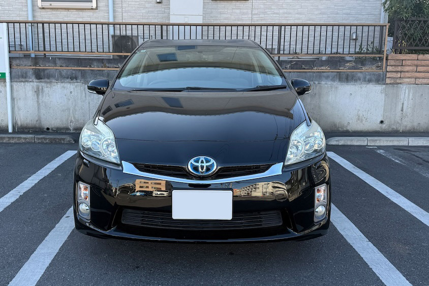 トヨタプリウスフロント