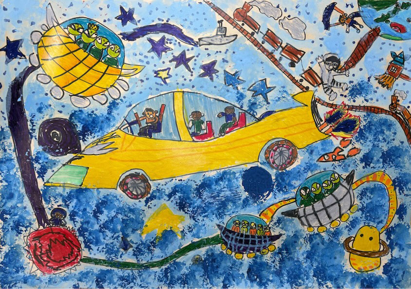 小学生時代のイラスト