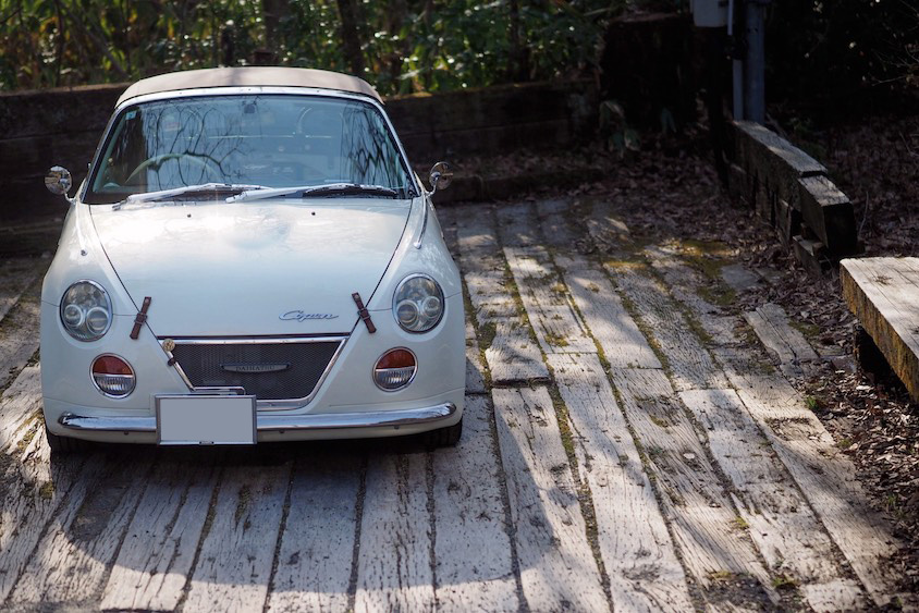 ダイハツコペン＠ウッドデッキ