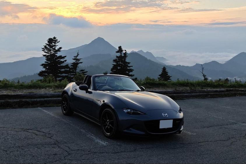 マツダロードスター＠大弛峠