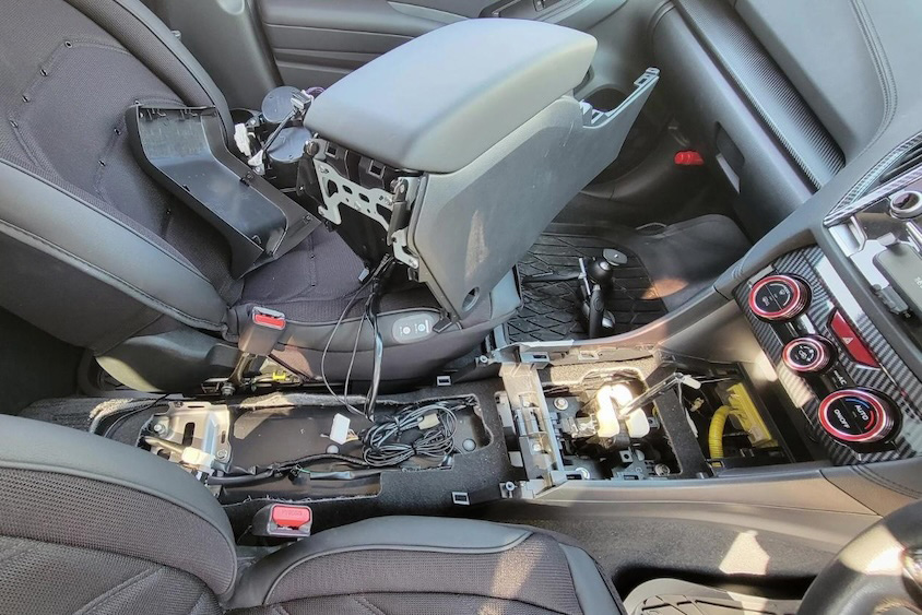 スバルインプレッサカスタマイズ中イメージ