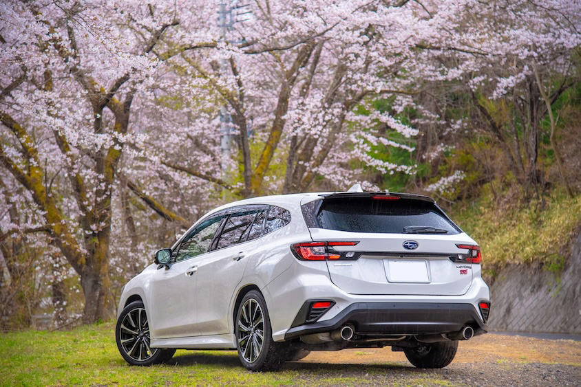 スバルレヴォーグリヤ＠桜