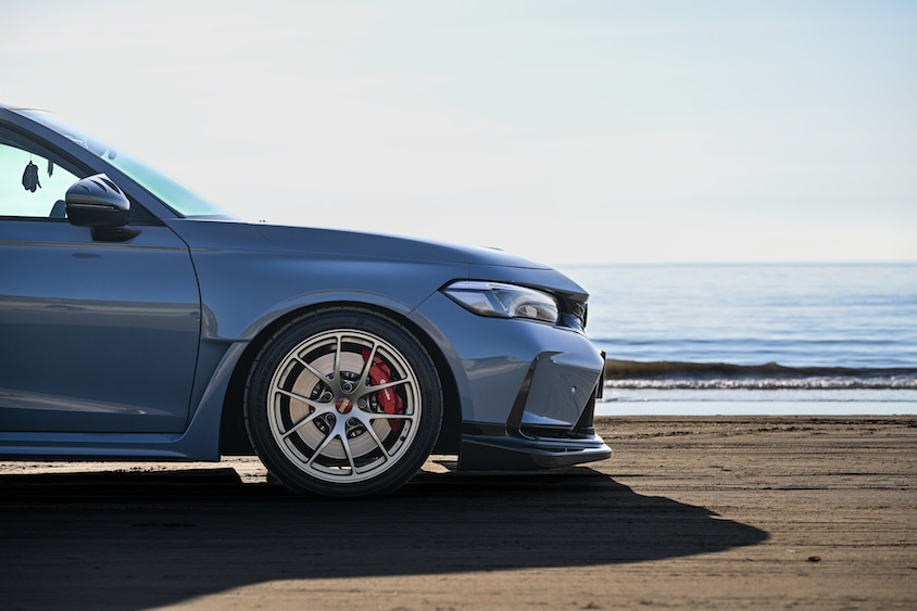 ホンダシビックタイプRサイド