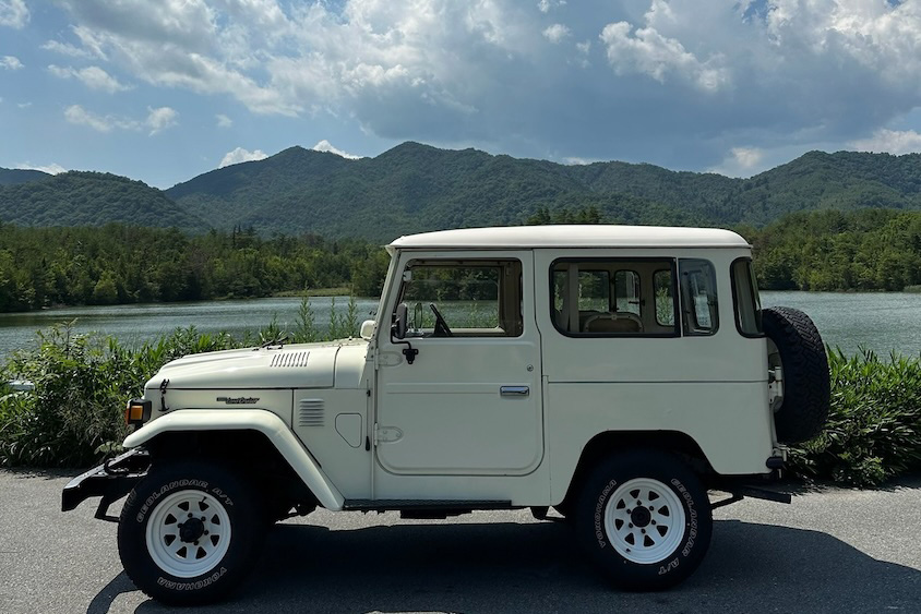 トヨタランドクルーザー40サイド