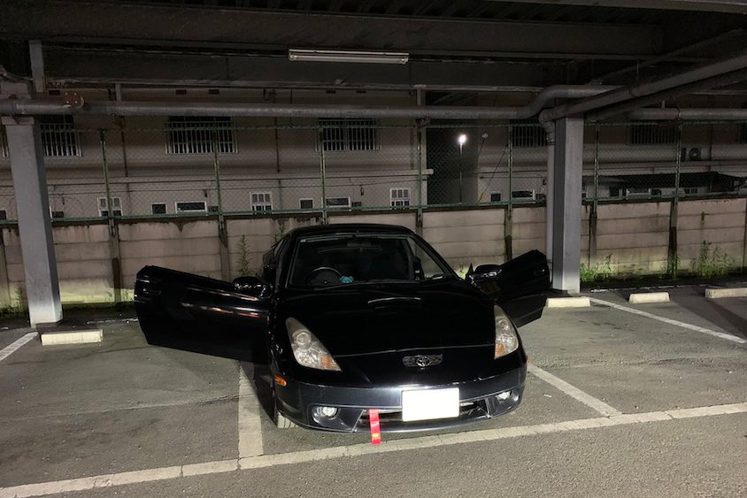 トヨタセリカ色変更前