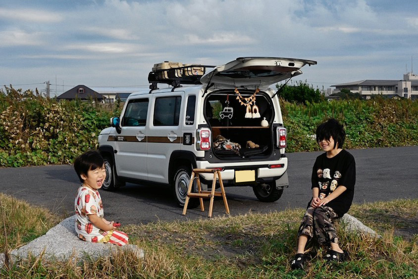 ご家族とスズキハスラー02