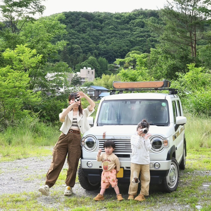 ご家族とスズキハスラー04