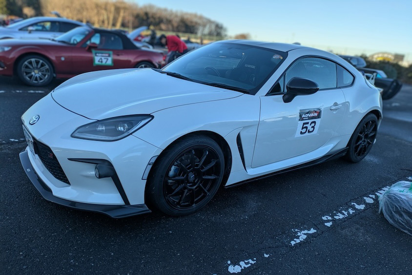 走行会のトヨタGR86