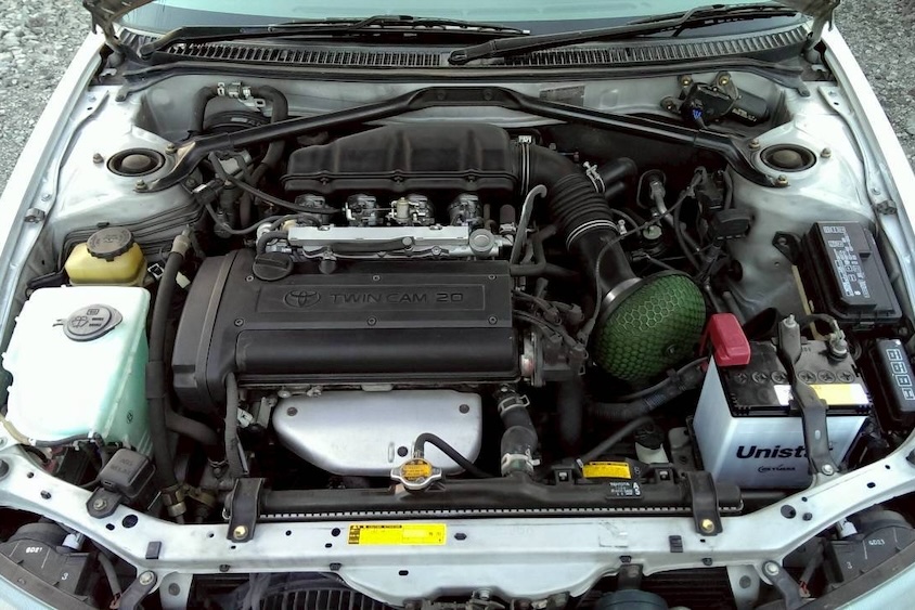 トレノエンジンルーム