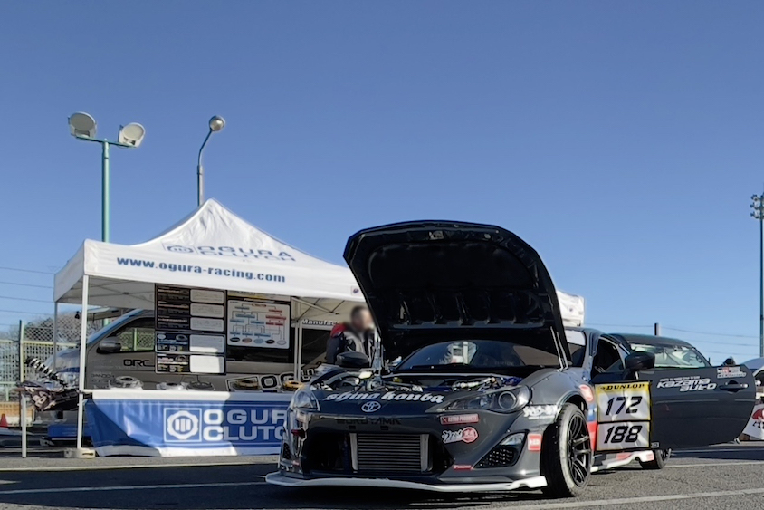 トヨタ86＠イベント会場01