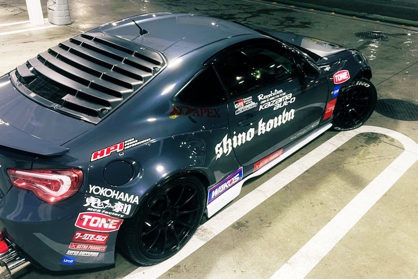 トヨタ86リヤ3：7