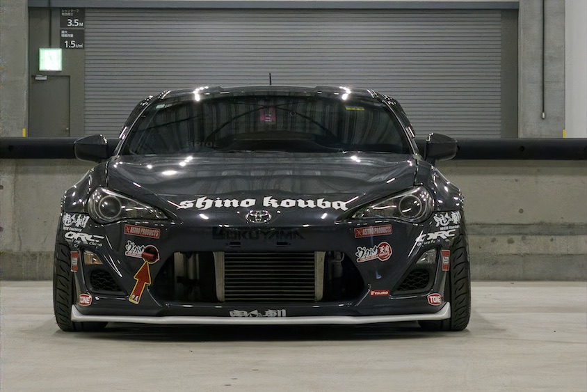 トヨタ86フロント