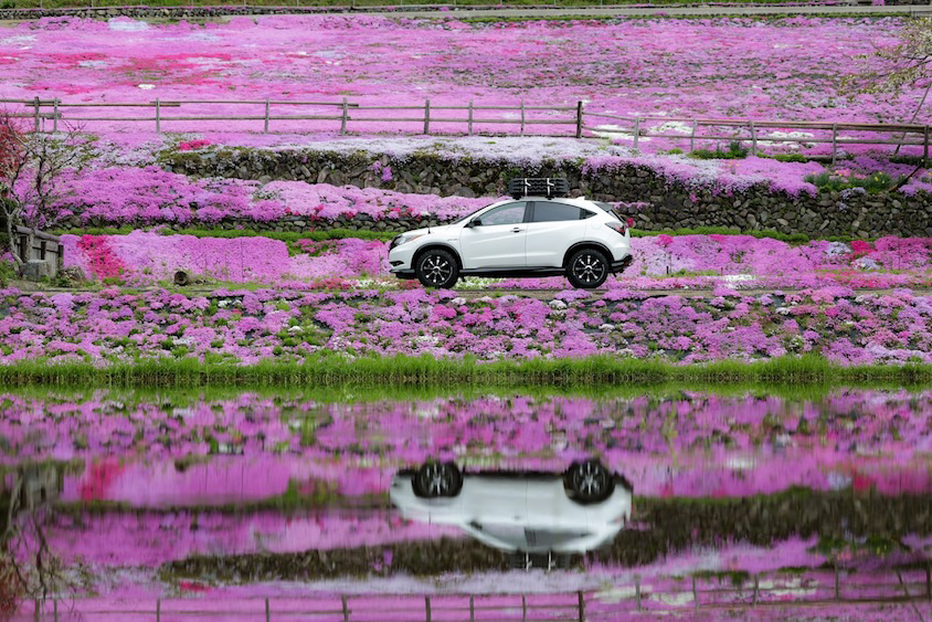 ホンダヴェゼル＠花壇