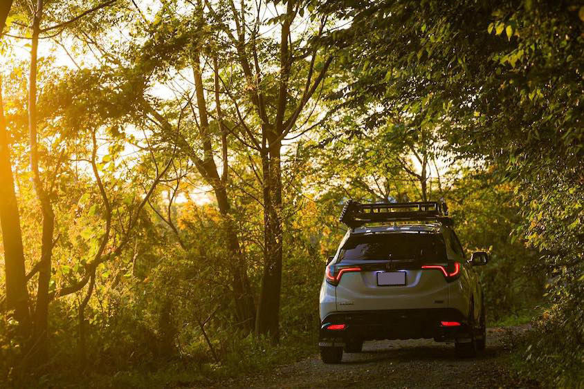 ホンダヴェゼル＠山中