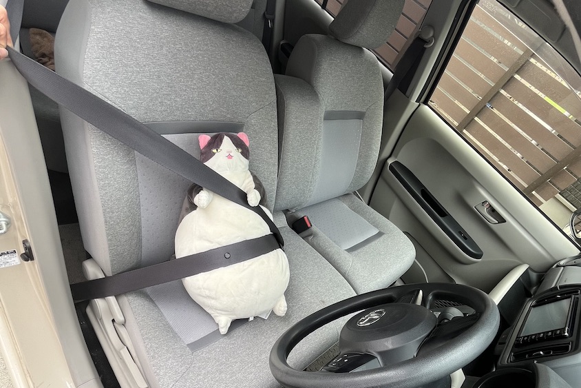 トヨタパッソ運転席