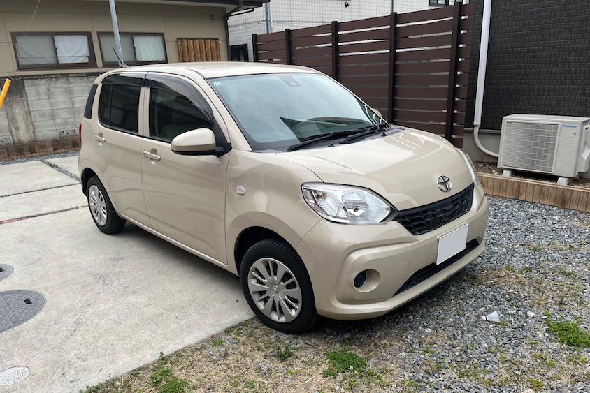 トヨタパッソ＠駐車場