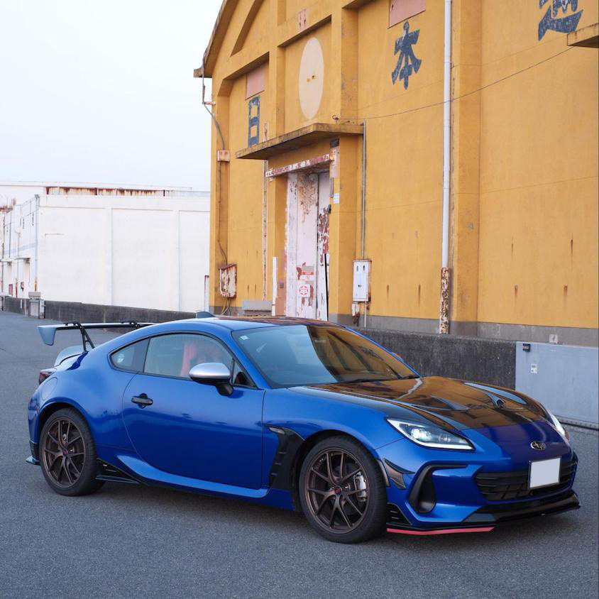 スバルBRZ左フロント3：7