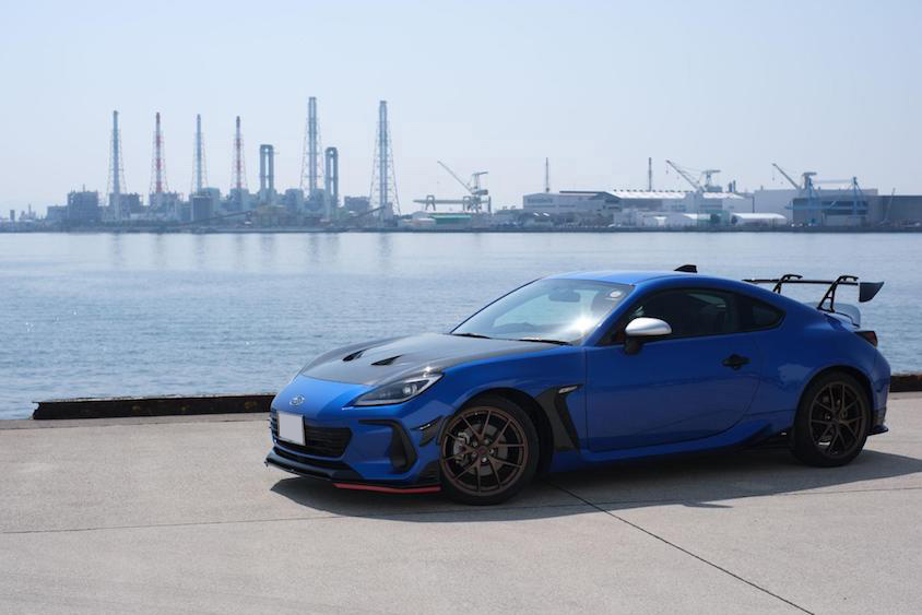 スバルBRZ右フロント2:8