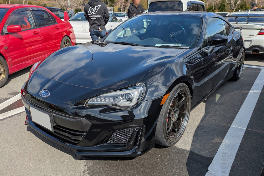 スバルBRZ右フロント4：6