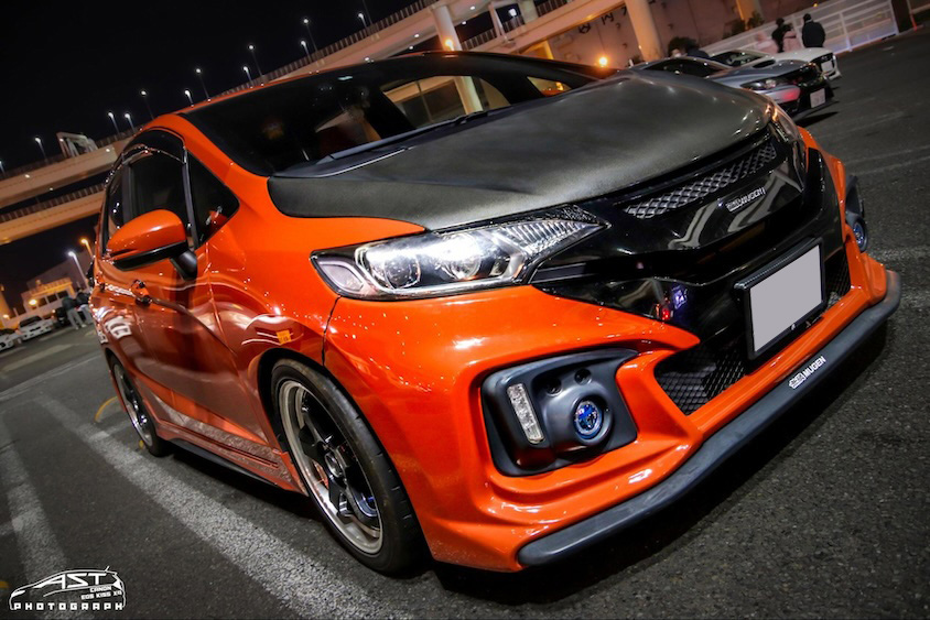 大黒PAのホンダフィット