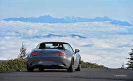 10年間共にした愛車 マツダ・ロードスターは今でも旅の相棒！「ずっと一緒に絶景を見ていきたい」