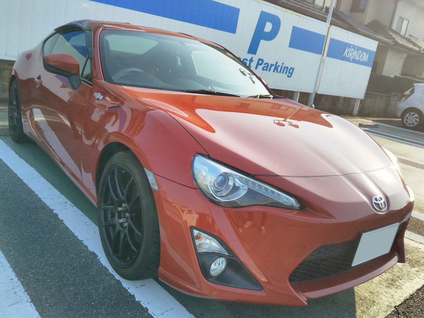 トヨタ86右フロント4：6