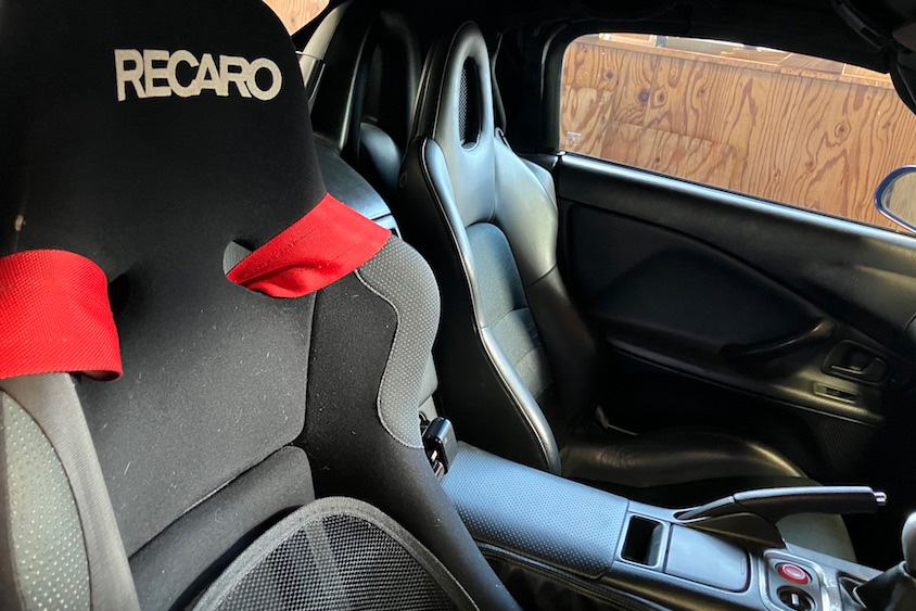 ホンダS2000のシート