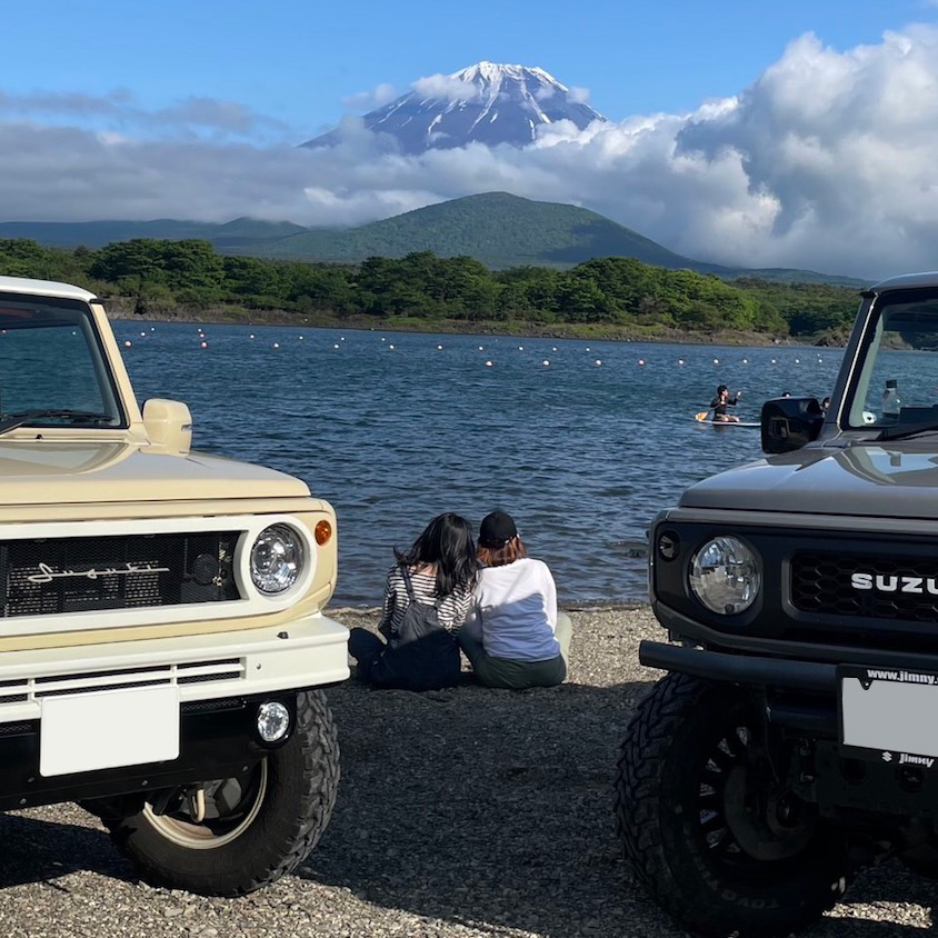 オーナー氏と親友と愛車