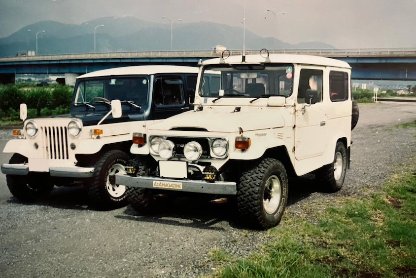 ランドクルーザー40と三菱ジープ
