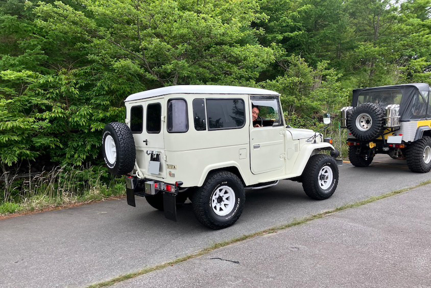 ランドクルーザー40とオーナー氏