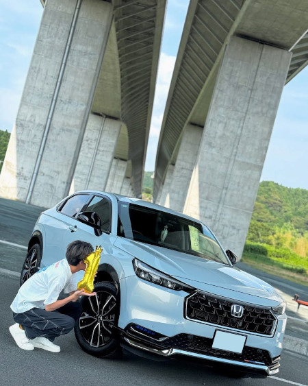 ホンダヴェゼルとオーナー氏