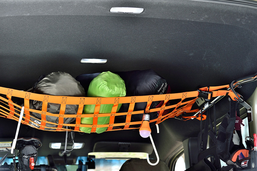 ホンダ「N-VAN」 ハードカーゴ「ルーフネット」