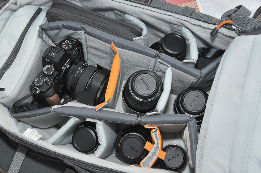 風景写真家　今浦友喜の富士フイルムのミラーレスカメラと交換レンズ一式