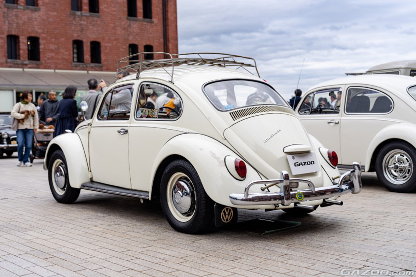 横浜ヒストリックカーデイで取材させていただいた1966年式フォルクスワーゲン・1300(タイプ１)