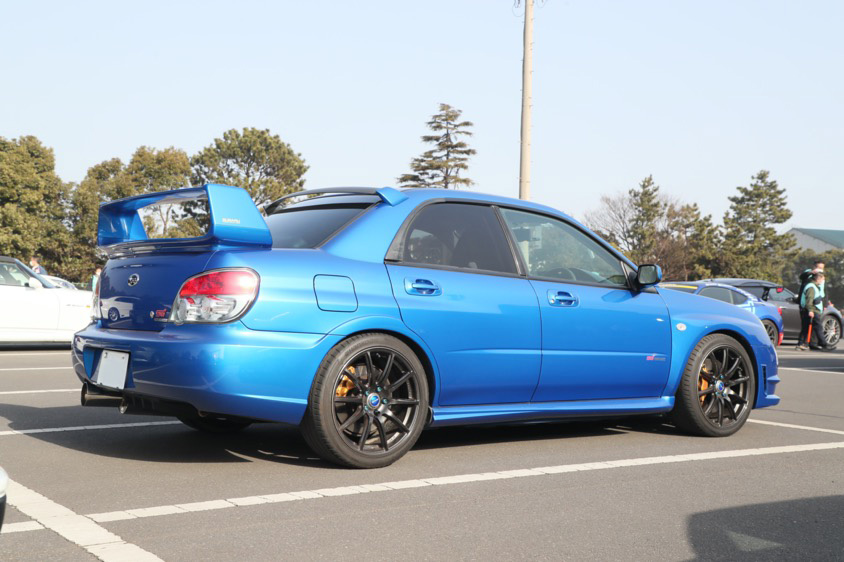 スバル インプレッサ WRX(GDB) サイドビュー