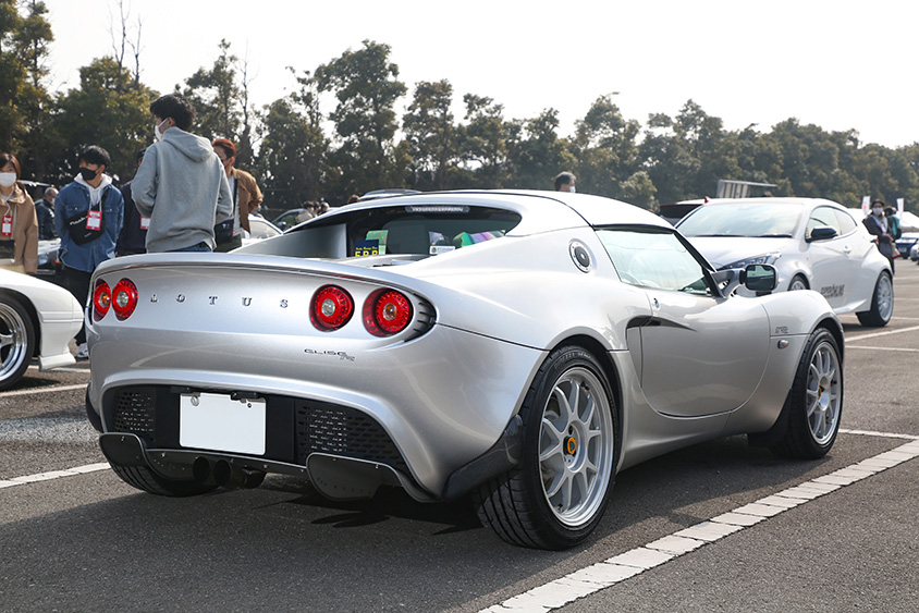 ロータス・エリーゼ（GH-1117） リアサイドビュー